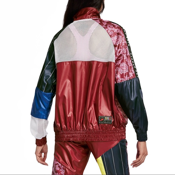 Nike Sportswear Woven Track Jacket Red/White/Blue - Picture 2 of 6